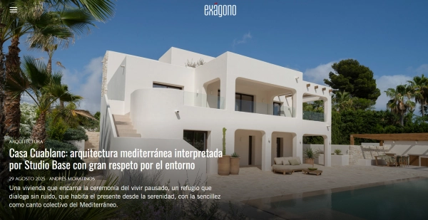 EXAGONO MAGAZINE - Casa Cuablanc